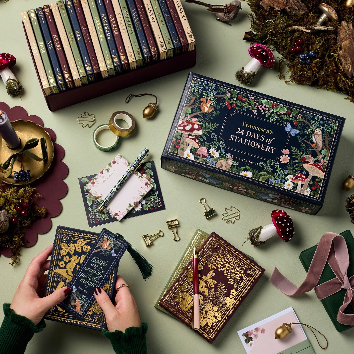 Winter Wonderland: 24 Days of Stationery Surprise Calendar